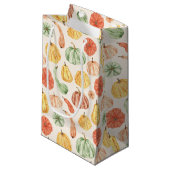 Pumpkin Gourd Autumn Baby Shower Klein Cadeauzakje (Voorkant Gekanteld)