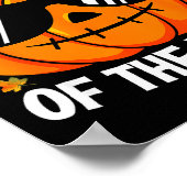 Pumpkin Grandpa Of The Patch Halloween Family Matc Poster (Hoek)