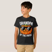 Pumpkin Grandpa Of The Patch Halloween Family Matc T-shirt (Voorkant volledig)