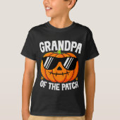 Pumpkin Grandpa Of The Patch Halloween Family Matc T-shirt (Voorkant)