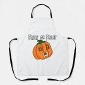 Pumpkin grappig stoute cadeau prank Halloween Schort (Voorkant)
