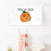 Pumpkin grappig stoute cadeau prank Halloween Spandoek (Insitu)
