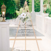 Pumpkin Greenery Herfst Vrijgezellenfeest Welkomst Acryl Bord