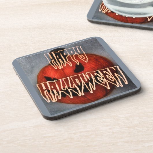 Pumpkin Grin Bier Onderzetter (Linkerzijde)