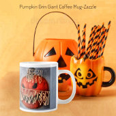 Pumpkin Grin Grote Koffiekop