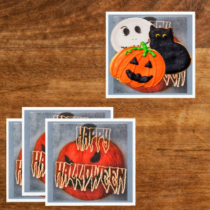 Pumpkin Grin Servet