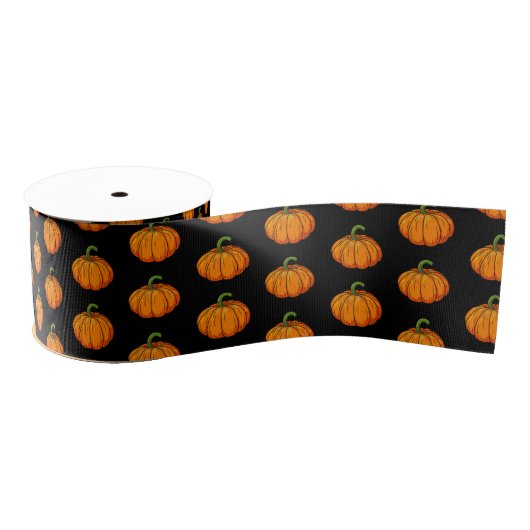 Pumpkin Grosgrain Ribbon Grosgrain Lint (Spoel)