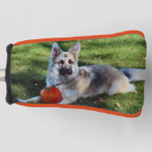Pumpkin GSD Golfheadcover (Voorkant)