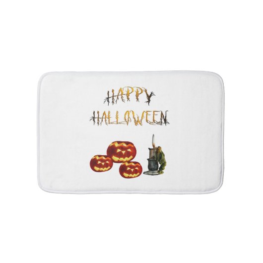 Pumpkin Halloween Badmat (Voorkant)