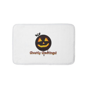 Pumpkin Halloween Badmat