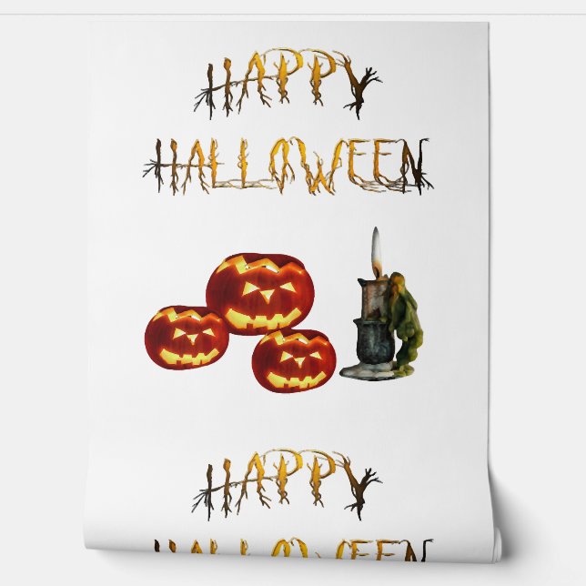 Pumpkin Halloween Behang (Afrollen)