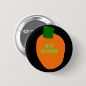 Pumpkin Halloween Button (Voorkant /achterkant)