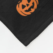 Pumpkin Halloween Costume Men Women Funny Hallowee Fleece Deken (Hoek)