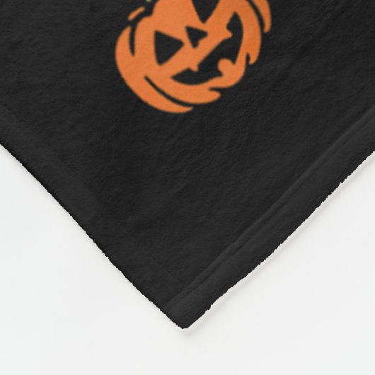 Pumpkin Halloween Costume Men Women Funny Hallowee Fleece Deken (Hoek)