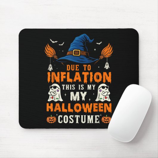Pumpkin Halloween Costume Men Women Funny Hallowee Muismat (Met muis)