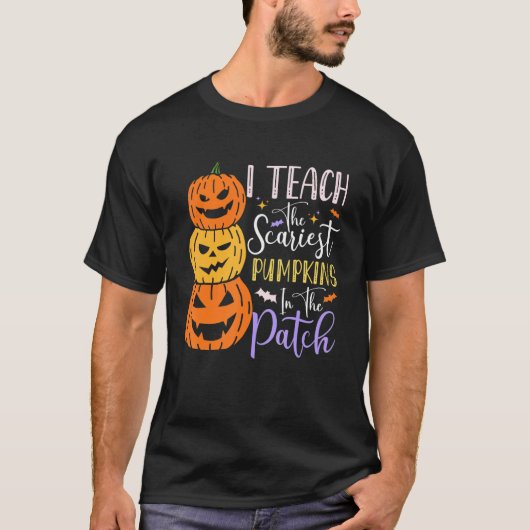 Pumpkin Halloween Costumes For Teachers   Women T-shirt (Voorkant)