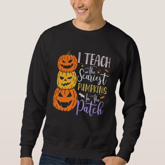 Pumpkin Halloween Costumes For Teachers   Women Trui (Voorkant)