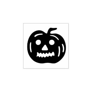 Pumpkin Halloween Decor Custom Rubberstempel