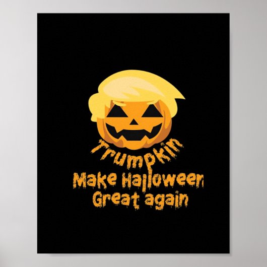 Pumpkin Halloween Design Poster (Voorkant)