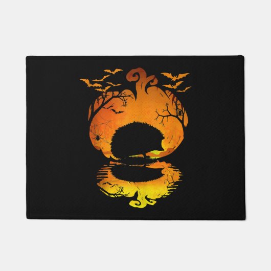 Pumpkin Halloween Deurmat (Voorkant)