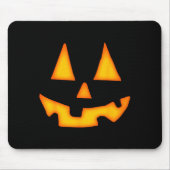 Pumpkin Halloween For Men Women Jack O Lantern Fac Muismat (Voorkant)