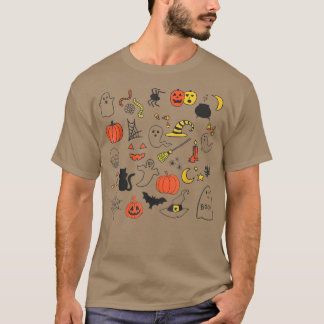 Pumpkin Halloween Herfst Autumn Spooky Witch T-shirt