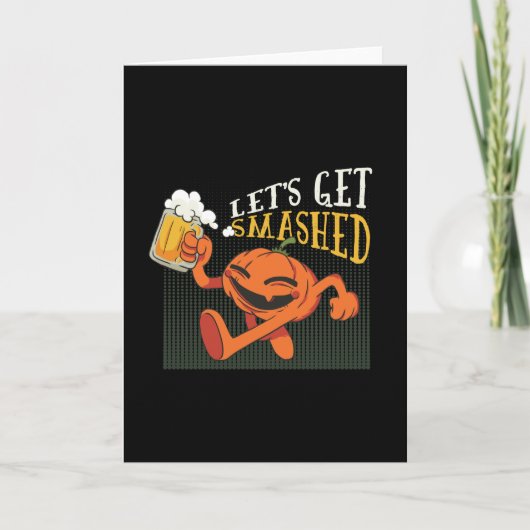 pumpkin halloween kaart (Voorkant)