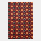 Pumpkin/Halloween Kitchen Towel Theedoek (Verticaal)
