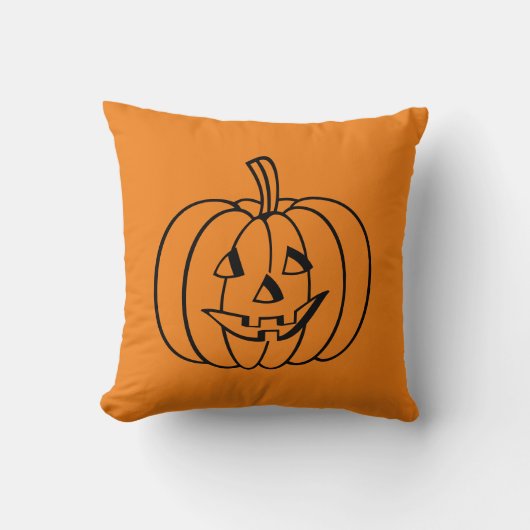 Pumpkin Halloween Kussen (Voorkant)
