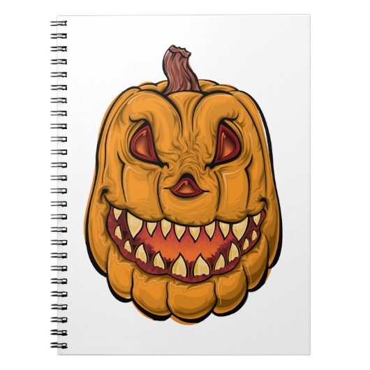 Pumpkin Halloween Notitieboek (Voorkant)