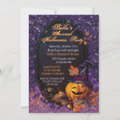 PUMPKIN HALLOWEEN PARTIJINVITATIE KAART (Voorkant)