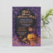 PUMPKIN HALLOWEEN PARTIJINVITATIE KAART (Staand voorkant)