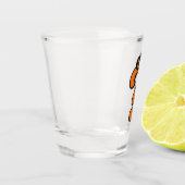 Pumpkin Halloween Question Mark Shot Glass Glas (Links)