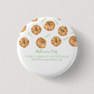 Pumpkin Halloween Ronde Button 3,2 Cm