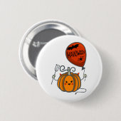 Pumpkin Halloween Ronde Button 5,7 Cm (Voorkant /achterkant)