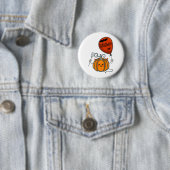 Pumpkin Halloween Ronde Button 5,7 Cm (In situ)