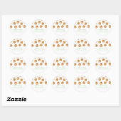 Pumpkin Halloween Ronde Sticker (Vel)