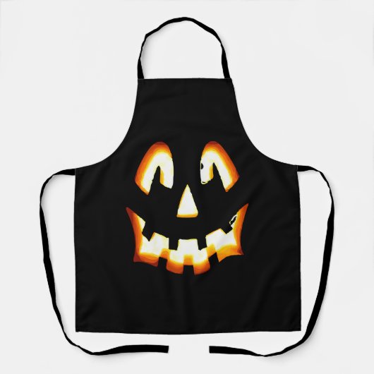 Pumpkin Halloween Schort (Voorkant)