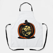 Pumpkin Halloween Schort (Voorkant)