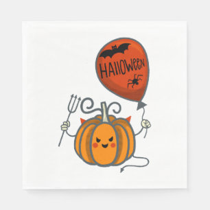 Pumpkin Halloween Servet
