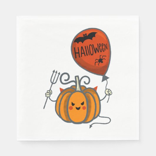 Pumpkin Halloween Servet (Voorkant)