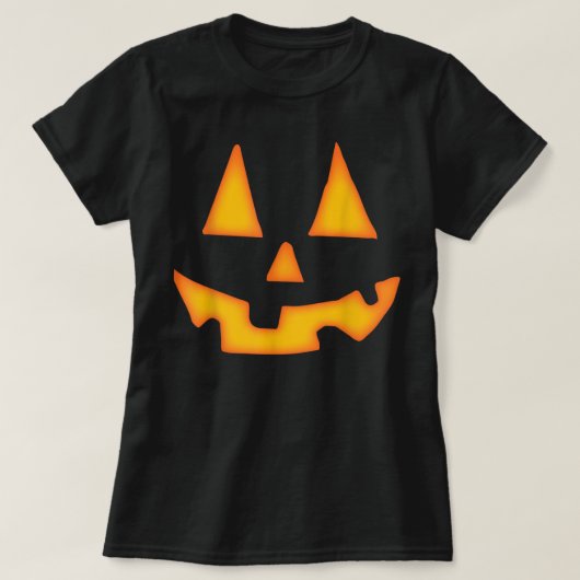 Pumpkin Halloween Shirten voor mannen Jack O Lant T-shirt (Design voorkant)