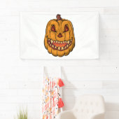 Pumpkin Halloween Spandoek (Insitu)