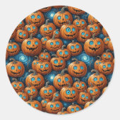 Pumpkin Halloween Stickers (Voorkant)