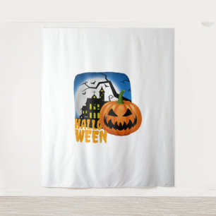Pumpkin Halloween Wandkleed