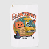 Pumpkin Halloweentown University Golfhanddoek (Voorkant)