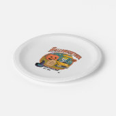 Pumpkin Halloweentown University Papieren Bordje (Gekanteld)