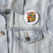 Pumpkin Halloweentown University Ronde Button 5,7 Cm (In situ)
