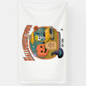 Pumpkin Halloweentown University Spandoek (Verticaal)