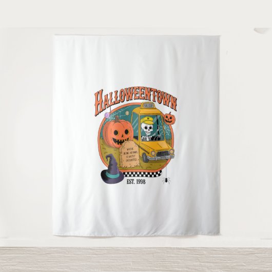 Pumpkin Halloweentown University Wandkleed (Voorkant)
